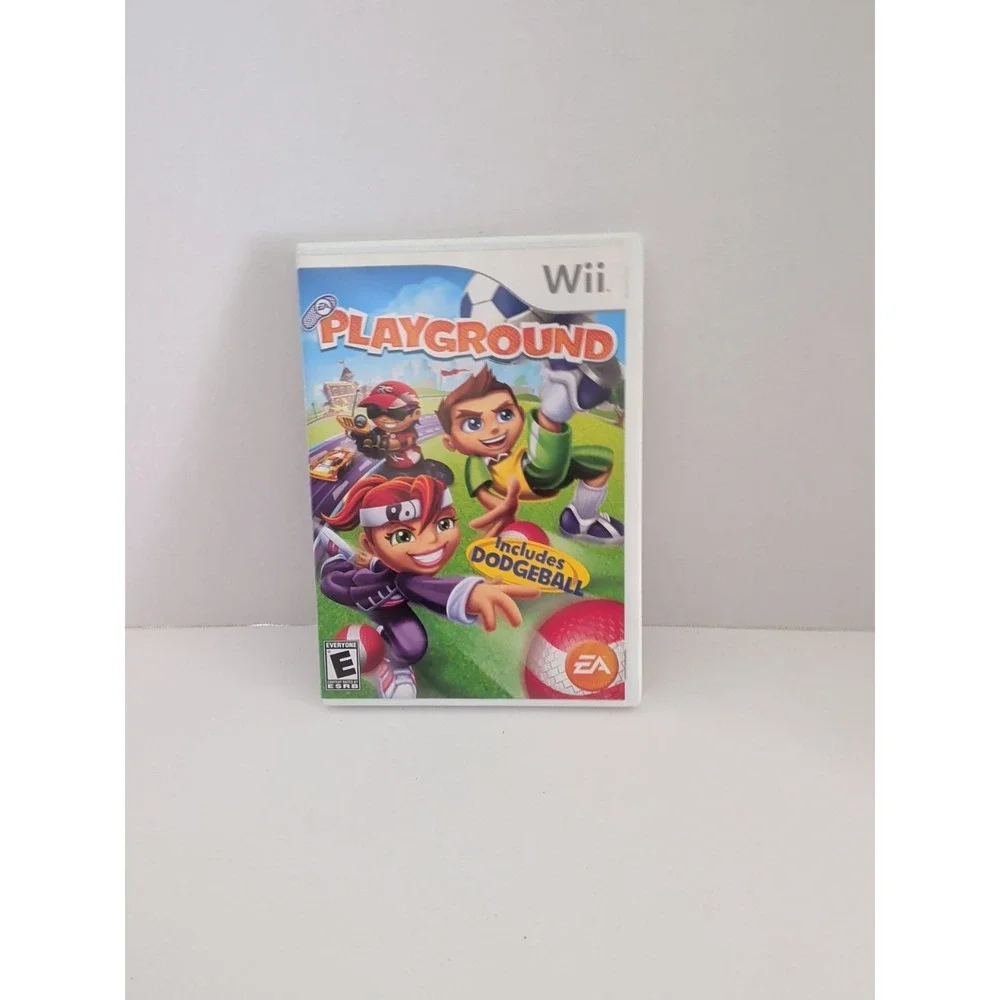 EA Playground Nintendo Wii Game Complete CIB Dodgeball Wall Ball 014633157321